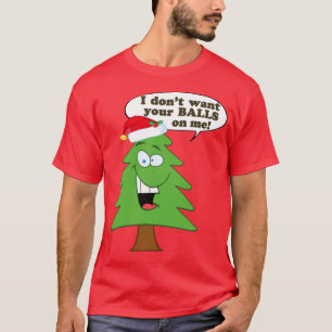 Julgranhelgdagskämt T-shirt