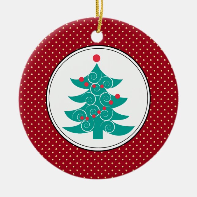 Julgranjulprydnadar Julgransprydnad Keramik (Framsidan)