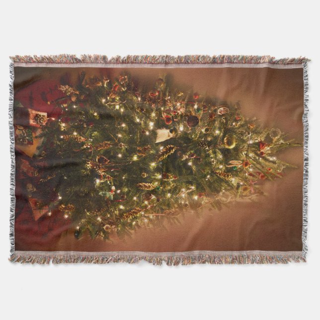 Julgrankastfilt Mysfilt (Framsidan)