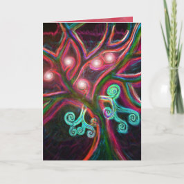 Julgrankort Helgkort