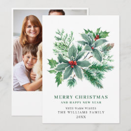 Julgransbär FOTO Julhälsning Julkort