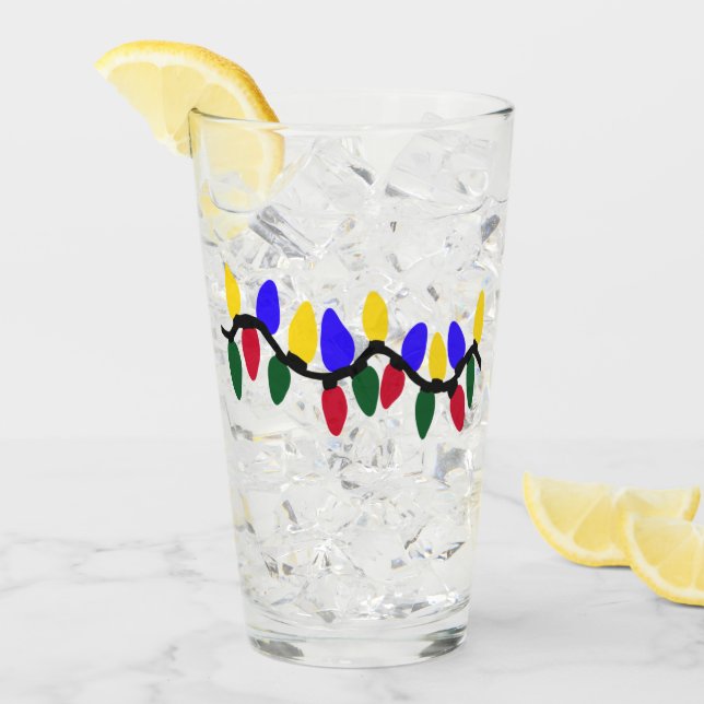 Julgransbelysning Glaskopp (Framsida Ice)