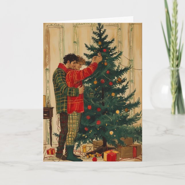 Julgransdekoration Embrace Kort (Framsida)