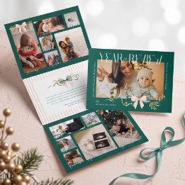 Julgransfoto Collage Elegant Slinga
