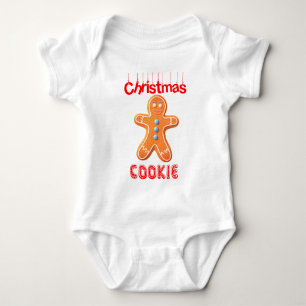 JULGRÄNSKAKA Rolig Babyströja Onesie T Shirt