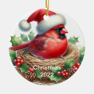 Julgranskardinal Ornament