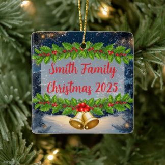 Julgranskula med familjenamn