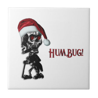 Julgranskulles Cigar-Rökande Humbug Kakelplatta