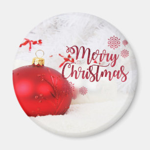 Julgranskulor, God Jul Magnet