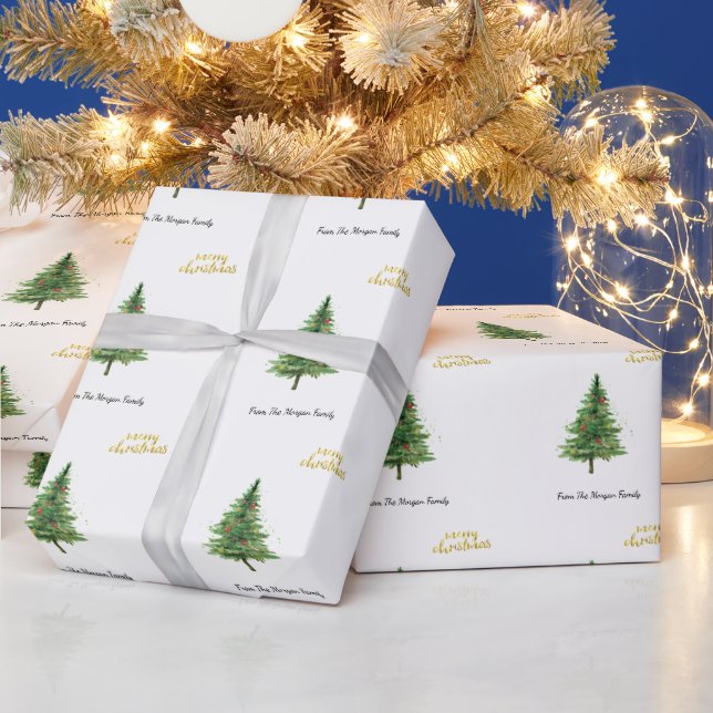 Julgranskulor  God Jul Presentpapper (Helgdagar)