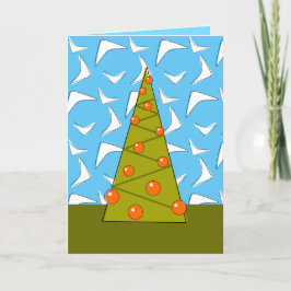 Julgranskulor Helgkort