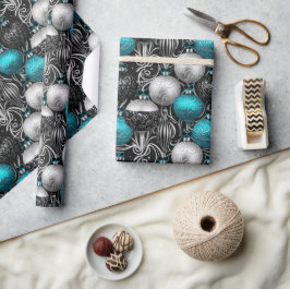 Julgranskulor Inpackningspapper Presentpapper