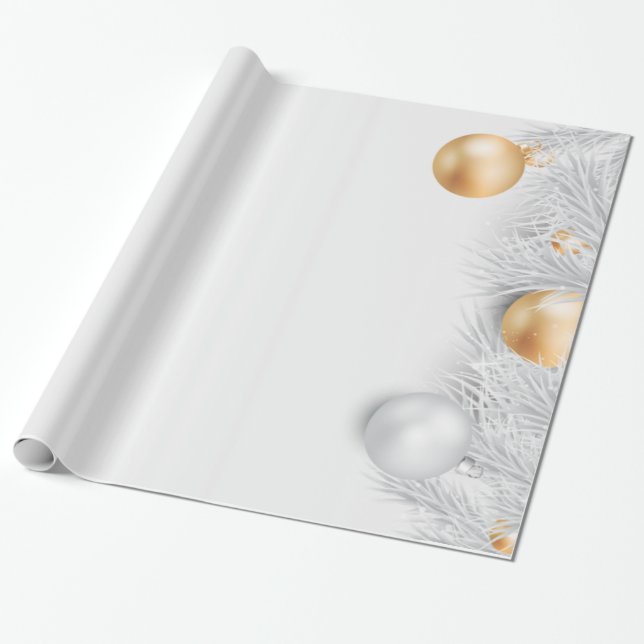 Julgranskulor, Tallgrenar Presentpapper (Utrullad)