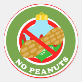 Julgranslampa Inga Jordnötter Klistermärken