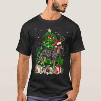 Julgransljus-pyjamas för australian cattle dog t shirt