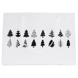 JULGRANSMÖNSTER PRESENTBAG