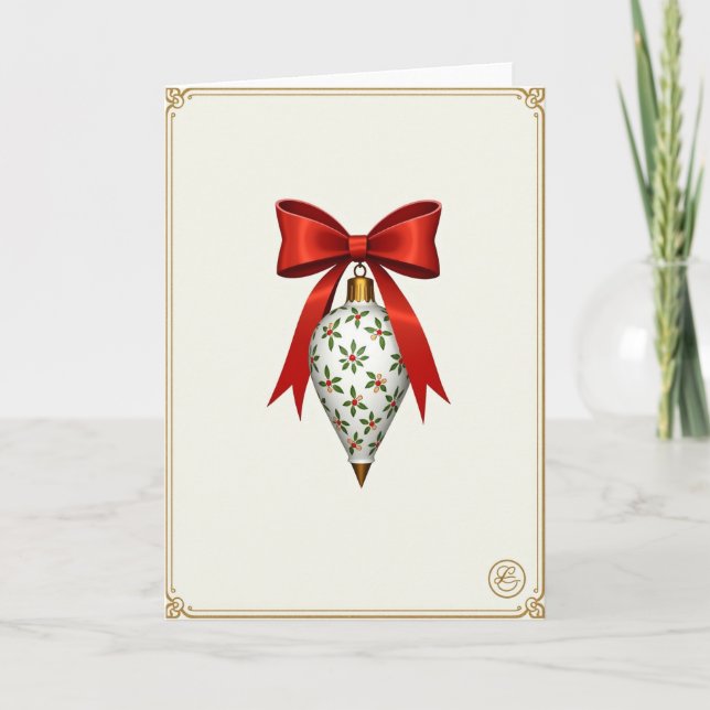 Julgransornament Kort (Framsida)