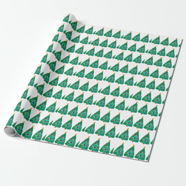 Julgranspapper Presentpapper (Utrullad)