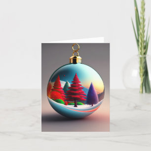 Julgransprydnad Helgkort