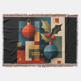 Julgransprydnad i Mid-Century Modern-stil Filt