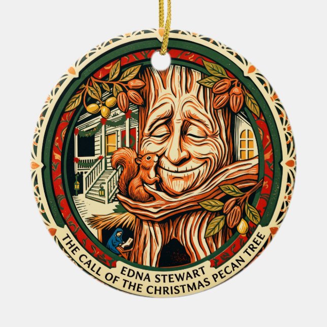 Julgransprydnad Keramik (Framsidan)