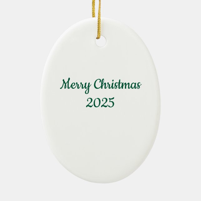 Julgransprydnad Keramik (Baksidan)