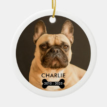 Julgransprydnad med minnesbild och QR-kod för husd