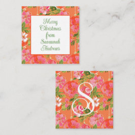 Julgransprydnader för Palm Beach - presentkort Anteckningskort