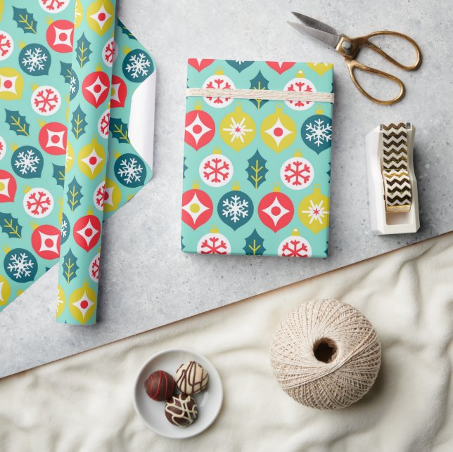 Julgransprydnader Mönster Julpresent Presentpapper (Hantverk)