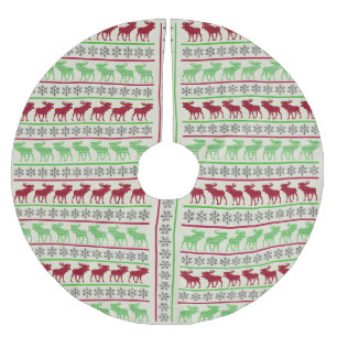 JULGRANSPRYDnader RENAR Julgransmatta Borstad Polyester