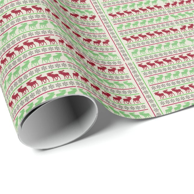 JULGRANSPRYDnader RENAR Presentpapper (Rullad Hörn)
