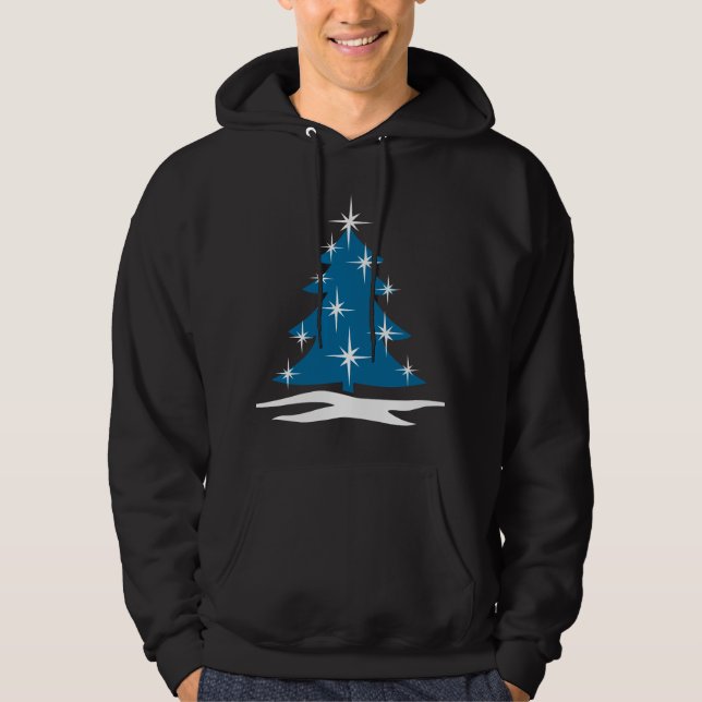 Julgranströja Classic Holiday Shirt Hoodie (Framsida)