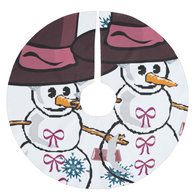 Julgranströja Julgransmatta Borstad Polyester (Framsidan)