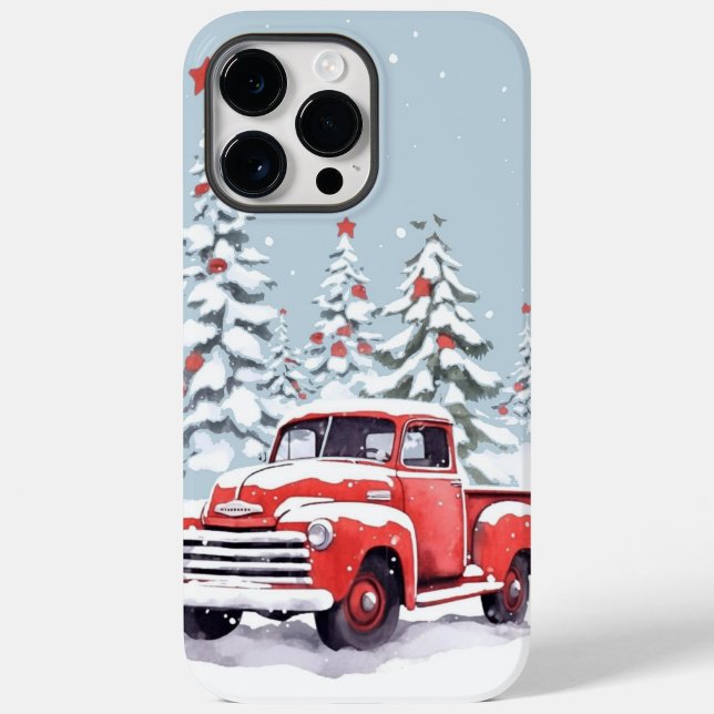 Julgranstruck ("Vintage red truck vibes all winterlong.")