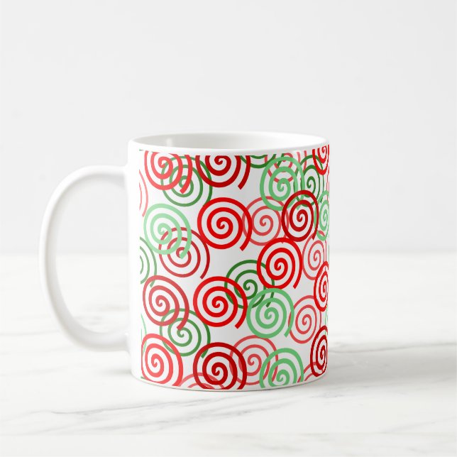 Julgranulat Kaffemugg (Vänster)