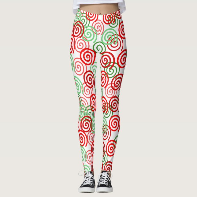 Julgranulat Leggings (Framsida)