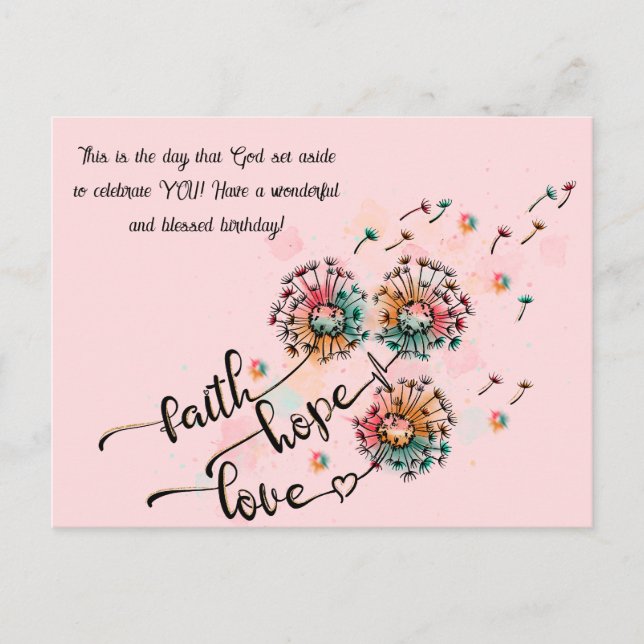 Julgratt kort för kristna (Framsida)