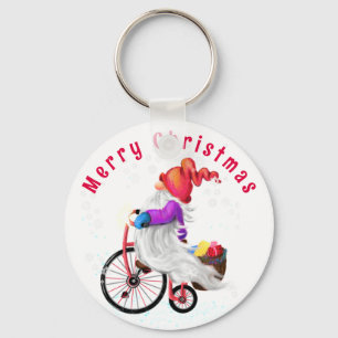 Julgrav med Bike- och Gifts-nyckelkedjan Nyckelring