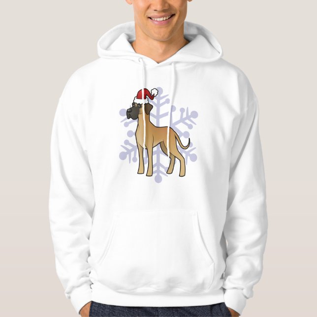 Julgreat dane hoodie (Framsida)