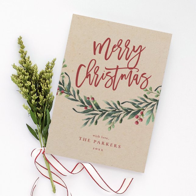 Julgrensskylt med vackra bokstaver inbjudningar (Skapare uppladdad)