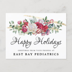 Julgrey Holiday Greetings Postkort Helg Vykort