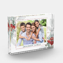 Julgrey och Berries Photo