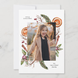 Julgrey Photo Helgdag Card Julkort