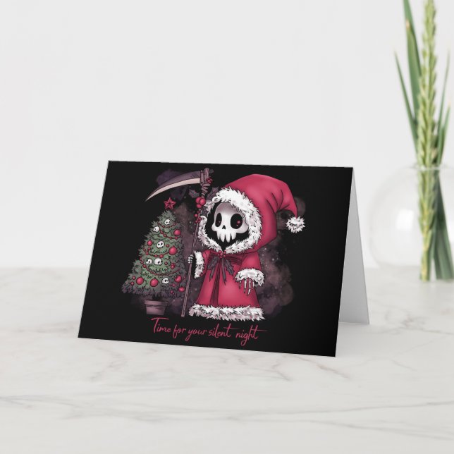 Julgrim Reaper Helgkort (Framsida)