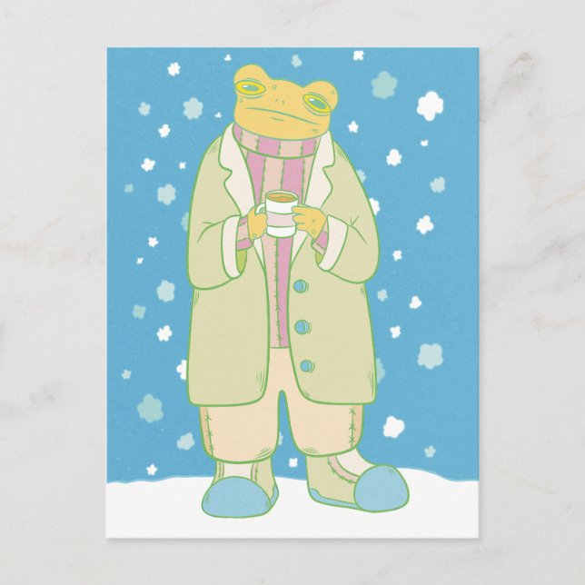 Julgrodd Vykort (Framsida)