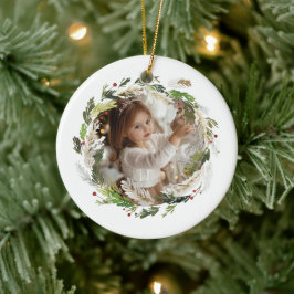 Julgrönsakskrans Julgransprydnad Keramik