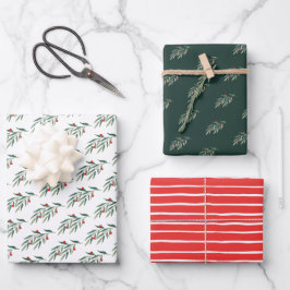 Julgrönska blad & bär