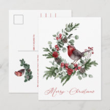 JulGröntar, Gräs Cones, Red Grått Wren