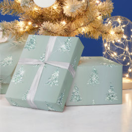 JulGrönten Träd Gnistra Presentpapper