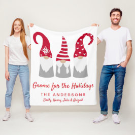 Julgrum för Personligen Helgdagar Fleecefilt